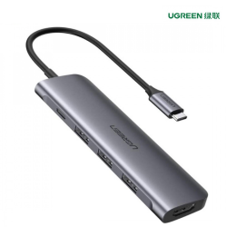 TEST TEST UGREEN Type C To HDMI +USB 3.0*3 +PD Power Converter-50209
